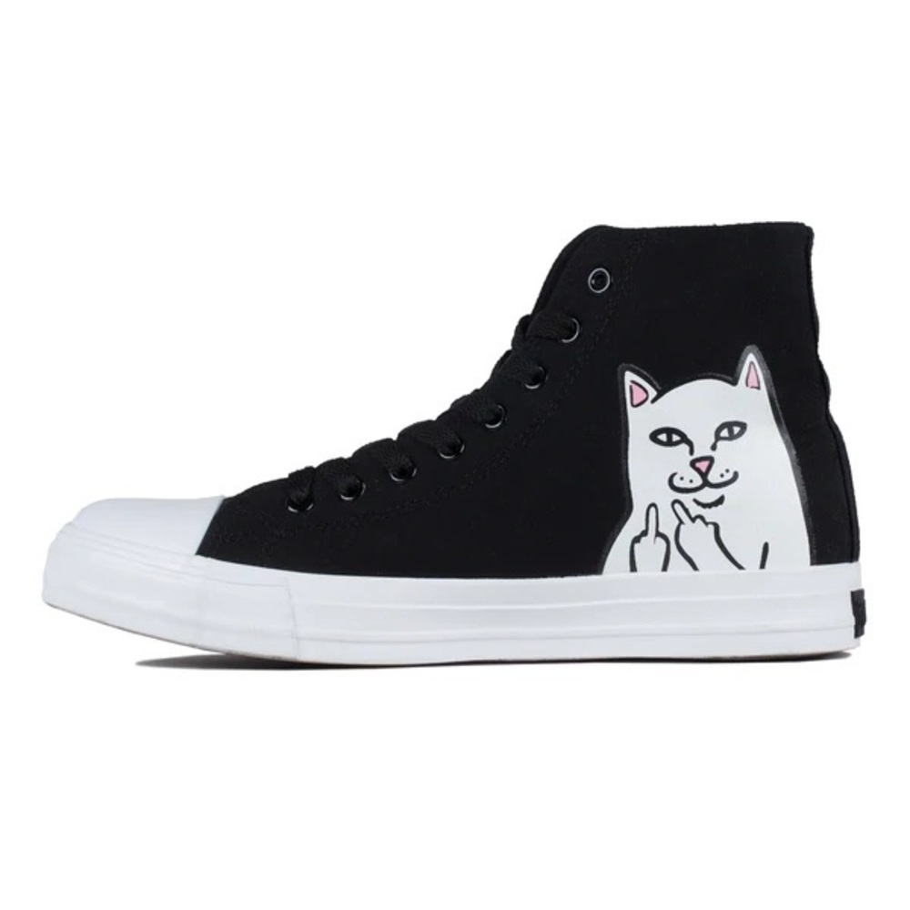 Rip N Dip Nermal High Top Shoes Black Womens 5